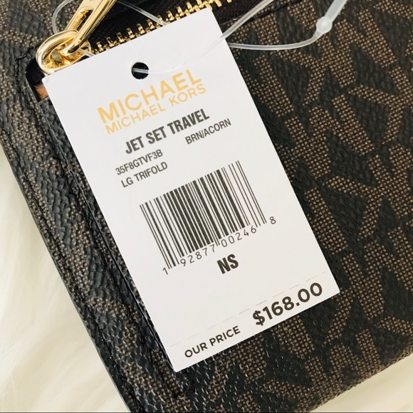 Jet set travel large Trifold Wallet michael Kors - Picture 4 of 7
